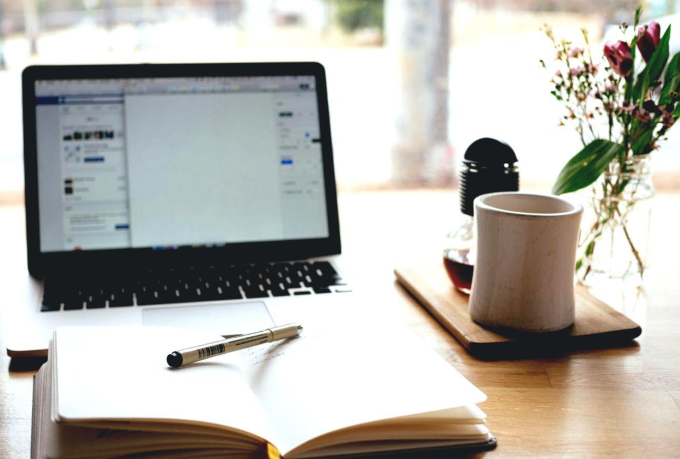 Person reviewing financial documents and planning